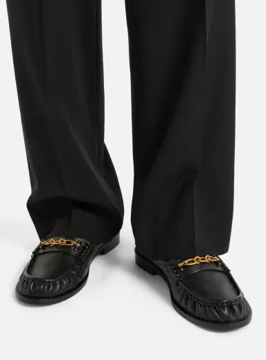 Balmain Sync smooth leather loafers | Thumbnail 2
