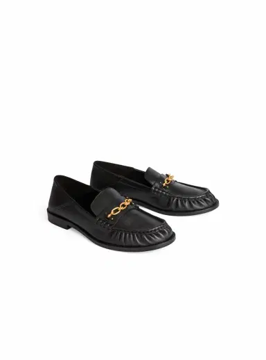Balmain Sync smooth leather loafers | Thumbnail 3