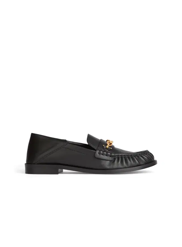 Sync smooth leather loafers