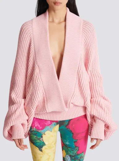 Balmain Oversized knit jumper | Thumbnail 7 Balmain Oversized knit jumper | Thumbnail 7
