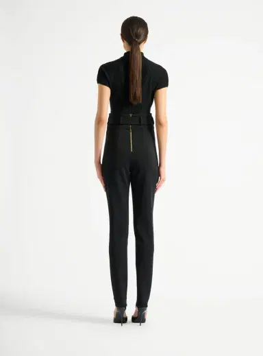 Balmain Stretch trousers with belt | Thumbnail 4 Balmain Stretch trousers with belt | Thumbnail 4