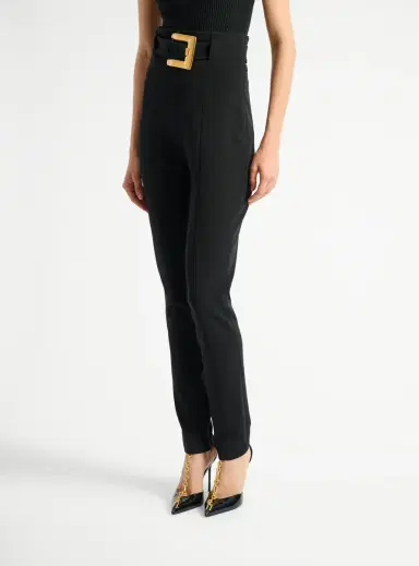 Balmain Stretch trousers with belt | Thumbnail 7 Balmain Stretch trousers with belt | Thumbnail 7