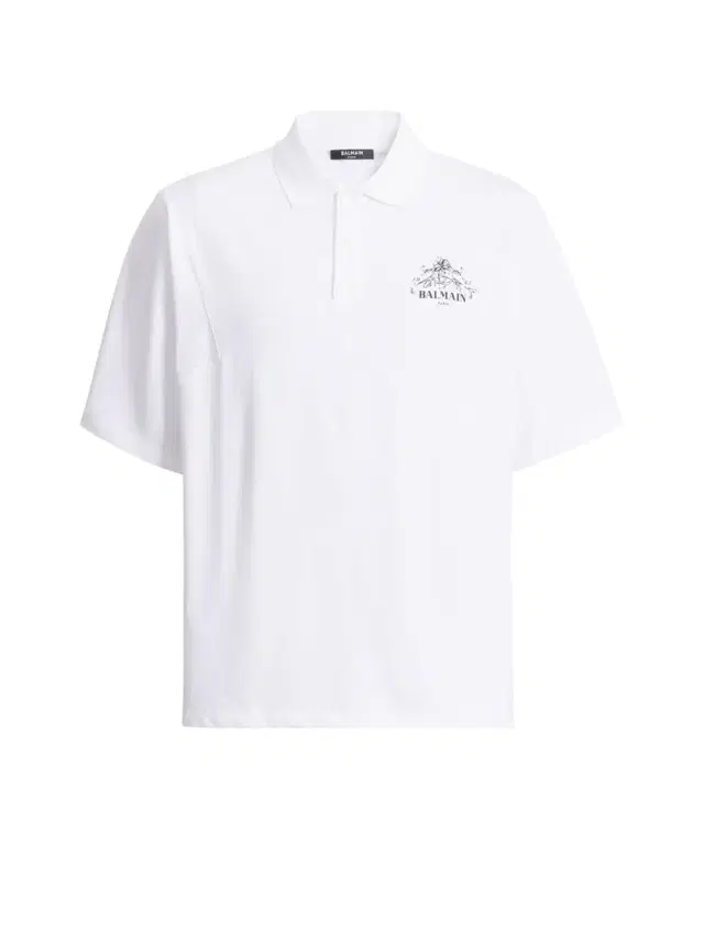 Balmain Printed  Vine polo