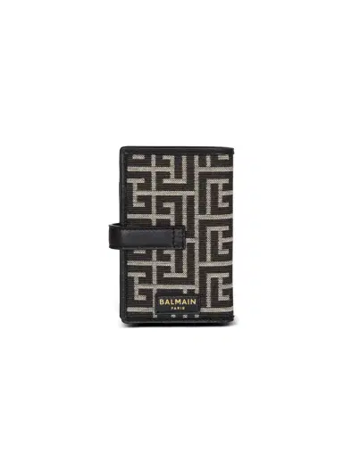 Balmain Pulse Holder monogram jacquard card holder | Thumbnail 2 Balmain Pulse Holder monogram jacquard card holder | Thumbnail 2