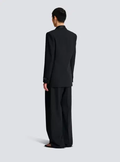Balmain Wool tuxedo jacket | Thumbnail 4