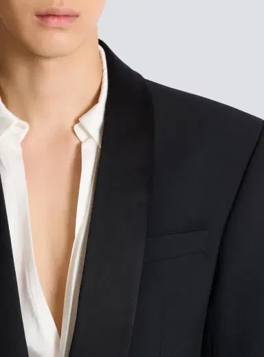 Balmain Wool tuxedo jacket | Thumbnail 5