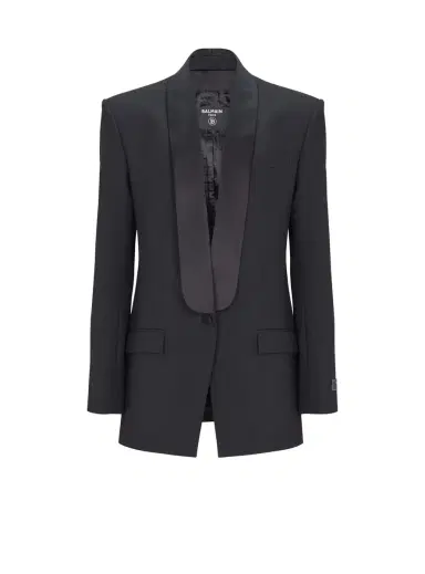 Balmain Wool tuxedo jacket | Thumbnail 1