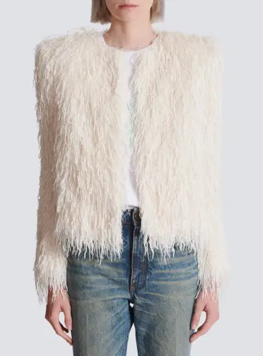 Balmain Fringed jacket | Thumbnail 7