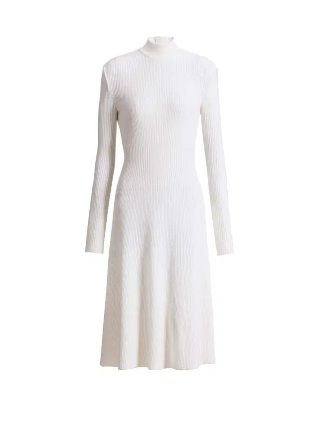 Balmain Long ribbed knit dress