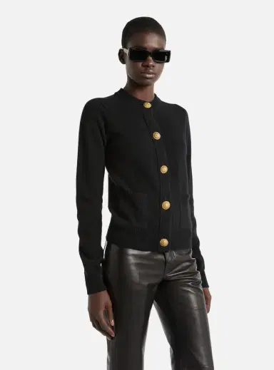 Balmain Eco-cashmere cardigan | Thumbnail 5