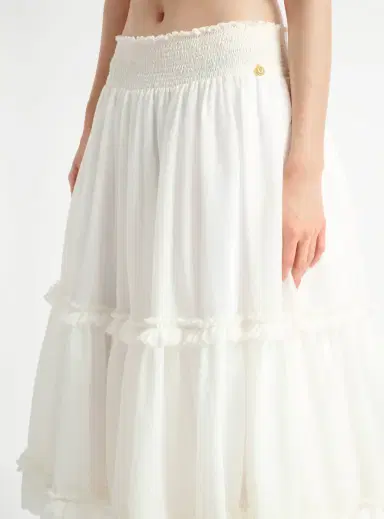 Balmain Long gathered skirt | Thumbnail 5 Balmain Long gathered skirt | Thumbnail 5