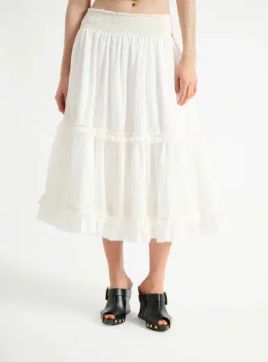 Balmain Long gathered skirt | Thumbnail 6 Balmain Long gathered skirt | Thumbnail 6