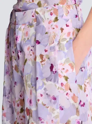 Balmain Printed Poppy Flower trousers | Thumbnail 5