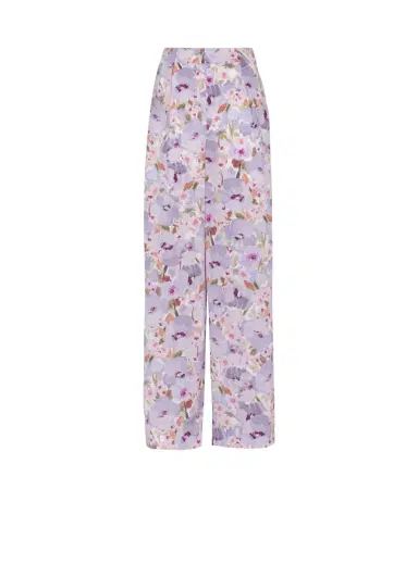 Balmain Printed Poppy Flower trousers | Thumbnail 1