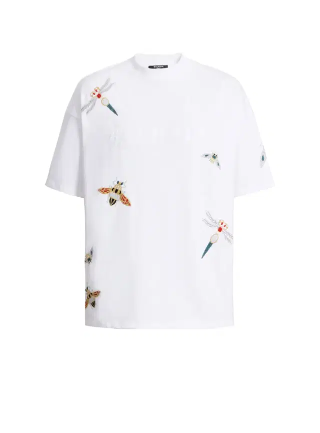 Embroidered  Insect T-shirt