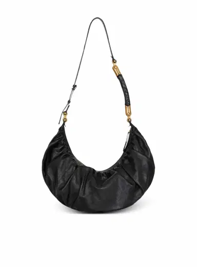 Balmain Ébène Hobo bag in calfskin leather | Thumbnail 4