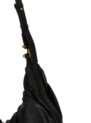 Balmain Ébène Hobo bag in calfskin leather | Thumbnail 6