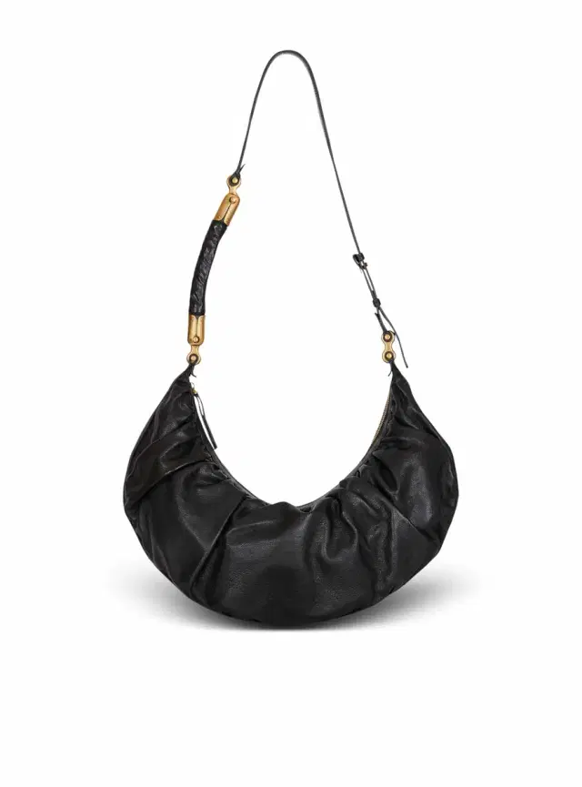Balmain Ébène Hobo bag in calfskin leather