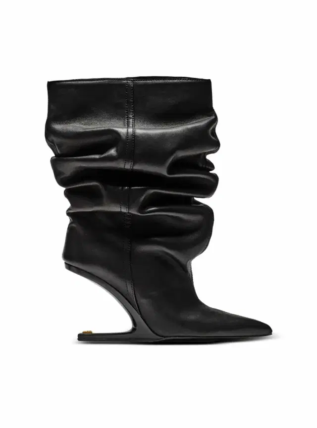 Balmain No Wedge smooth leather ankle boots