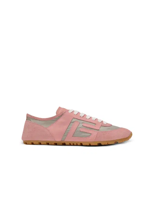 Balmain Racer 45 sneakers in suede and nylon