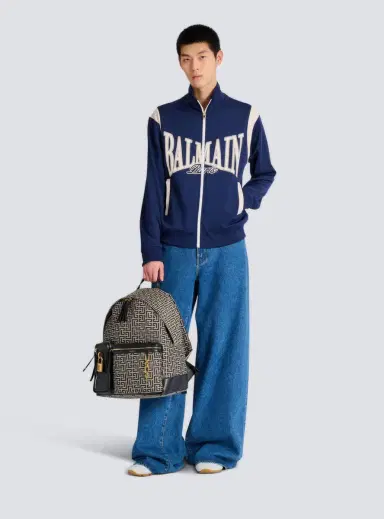 Balmain Pulse monogram jacquard backpack | Thumbnail 2