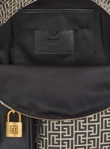 Balmain Pulse monogram jacquard backpack | Thumbnail 7
