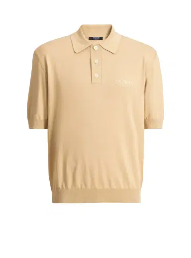 Balmain Embroidered Vintage polo | Thumbnail 1 Balmain Embroidered Vintage polo | Thumbnail 1