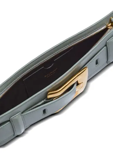 Balmain Anthem calfskin leather clutch | Thumbnail 7 Balmain Anthem calfskin leather clutch | Thumbnail 7