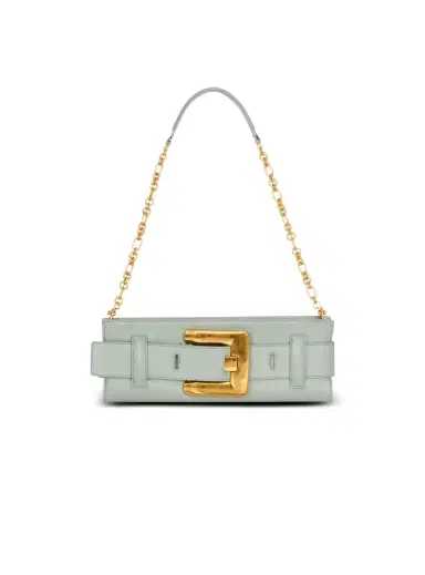 Balmain Anthem calfskin leather clutch | Thumbnail 1 Balmain Anthem calfskin leather clutch | Thumbnail 1