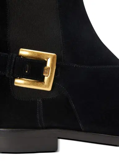 Balmain Anthem Chelsea boots in suede leather | Thumbnail 5