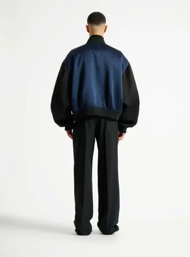 Balmain Satin military bomber jacket | Thumbnail 4 Balmain Satin military bomber jacket | Thumbnail 4