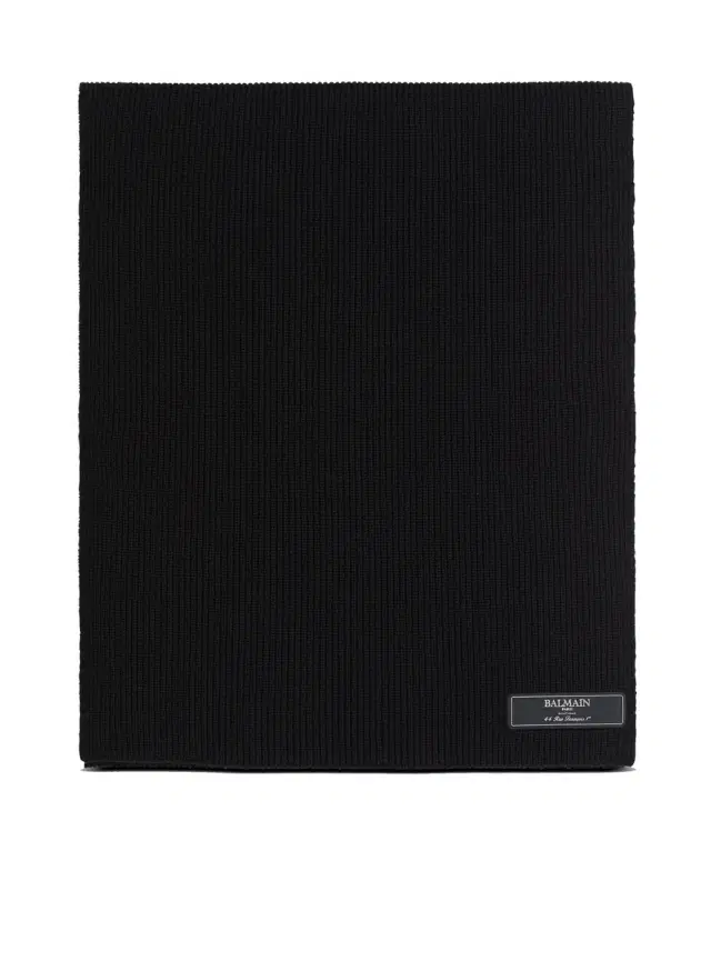 Balmain Paris wool scarf