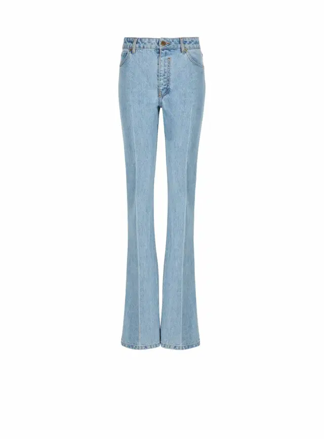 Balmain Denim high-waisted jeans