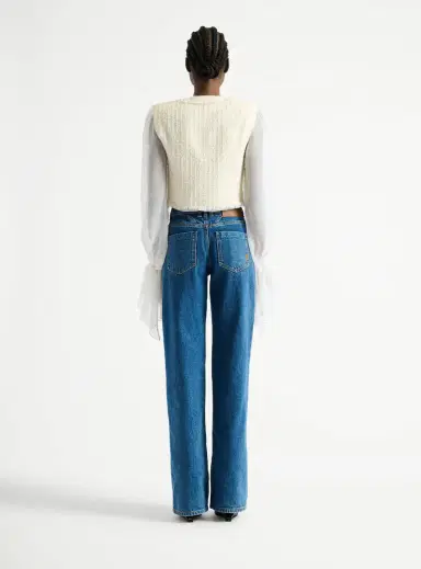 Balmain Cropped tweed and muslin jacket | Thumbnail 4 Balmain Cropped tweed and muslin jacket | Thumbnail 4