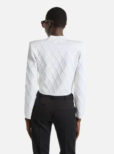 Balmain Cropped knit cardigan | Thumbnail 2 Balmain Cropped knit cardigan | Thumbnail 2