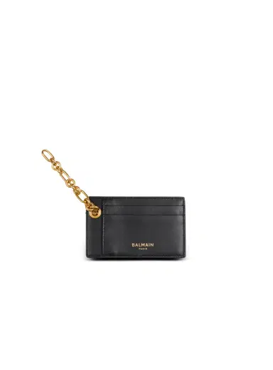 Balmain Pulse monogram jacquard card holder | Thumbnail 1 Balmain Pulse monogram jacquard card holder | Thumbnail 1