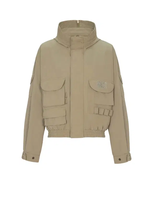 Balmain Stamp cargo jacket in vintage cotton