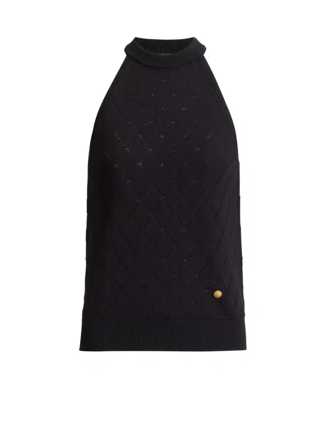 Balmain Sleeveless knit top