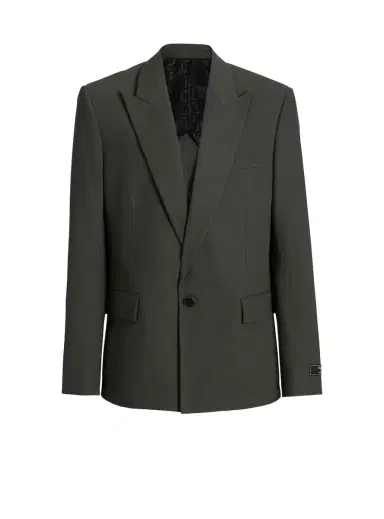 Balmain Cotton twill 1-button jacket | Thumbnail 1 Balmain Cotton twill 1-button jacket | Thumbnail 1