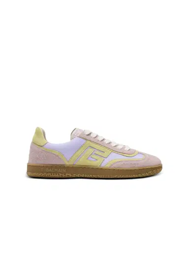 Balmain Swan suede and mesh sneakers | Thumbnail 1 Balmain Swan suede and mesh sneakers | Thumbnail 1