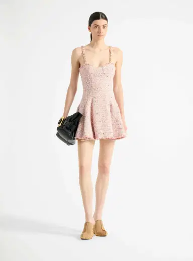 Balmain Flared tweed dress | Thumbnail 2