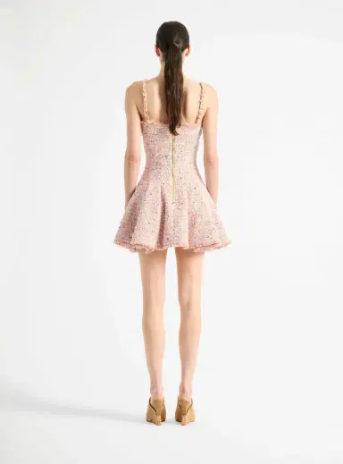 Balmain Flared tweed dress | Thumbnail 4