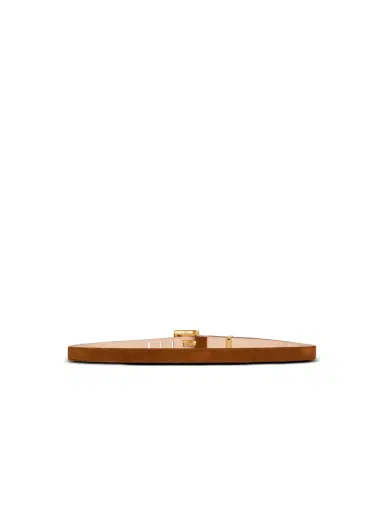 Balmain Anthem suede leather belt | Thumbnail 4