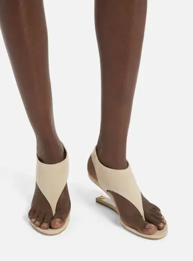 Balmain No Wedge suede sandals | Thumbnail 2
