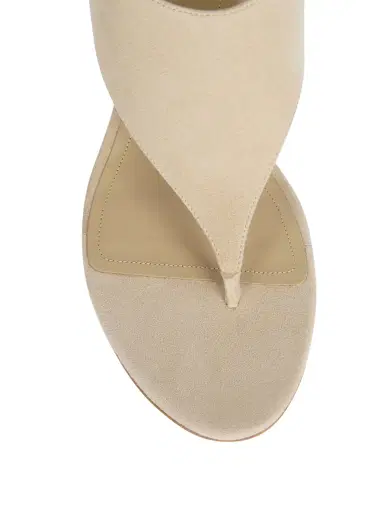Balmain No Wedge suede sandals | Thumbnail 5