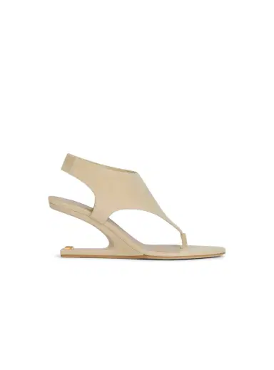 Balmain No Wedge suede sandals | Thumbnail 1