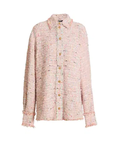Balmain Tweed overshirt | Thumbnail 1