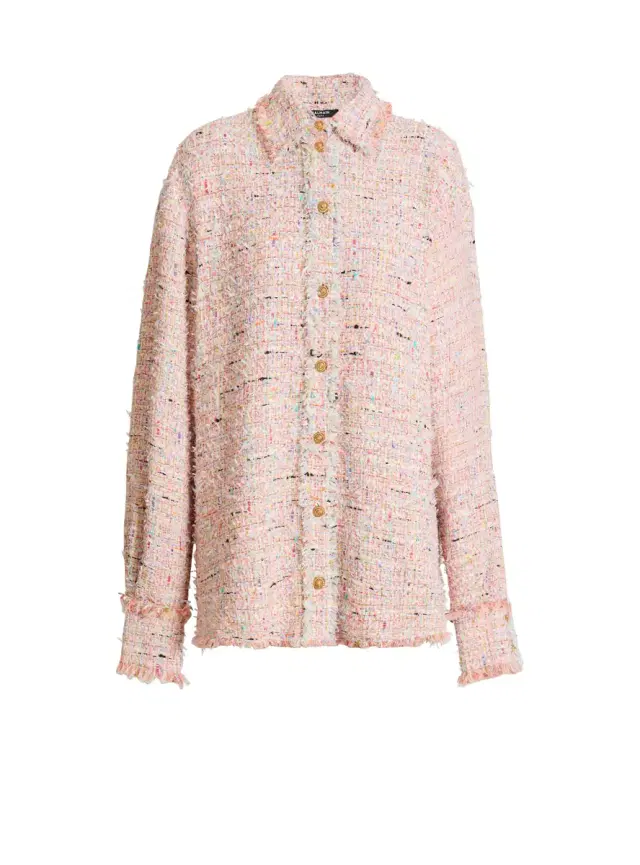 Tweed overshirt