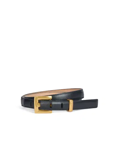 Balmain Anthem calfskin leather belt | Thumbnail 3