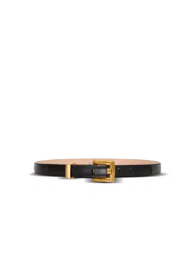 Balmain Anthem calfskin leather belt | Thumbnail 1